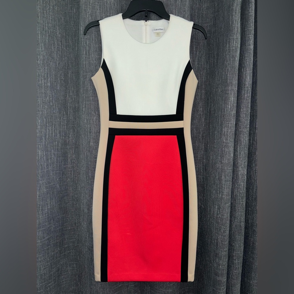 Calvin Klein Knee-length Neoprene Dress